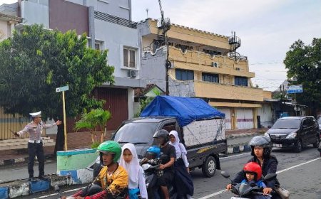Urai Kepadatan Pagi, Satlantas Polres Situbondo Turunkan Personel di Belasan Titik Simpul Jalan