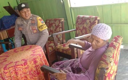 Polsek Jangkar Melaksanakan Patroli Sambang Di Rumah Warga