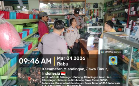 POLSEK MLANDINGAN LAKSANAKAN PATROLI DIALOGIS, PERKUAT HARKAMTIBMAS DAN CEGAH KRIMINALITAS 3C