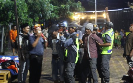 Polsek Arjasa Dampingi Lomba Poskamling di Desa Kedungdowo, Warga Antusias Tampilkan Simulasi Siskamling