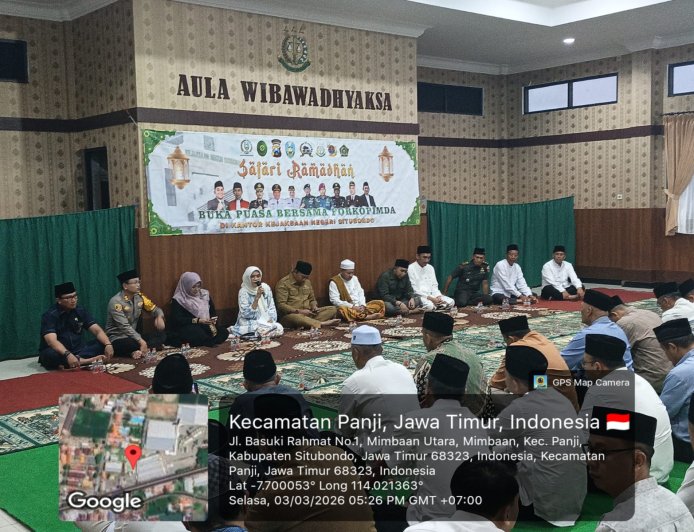 Forkopimda Situbondo Gelar Safari Ramadan dan Buka Puasa Bersama di Aula Wibawadhyaksa Kejari