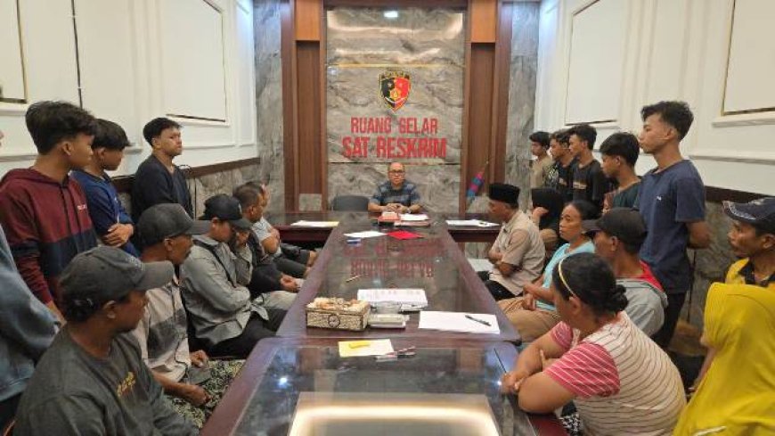 Cegah Tawuran Meluas, Polisi Bergerak Cepat Mengamankan Kelompok Remaja dan Memfasilitasi Perdamaian