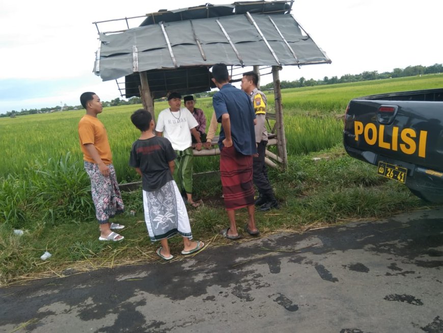 Patroli Dialogis Polsek Mangaran di Geger Utara, Antisipasi 3C dan Jaga Kamtibmas Tetap Kondusif
