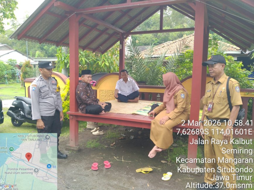 Polsek Mangaran Bina Siskamling Desa Semiring, Dorong Poskamling Aktif dan Berkelanjutan