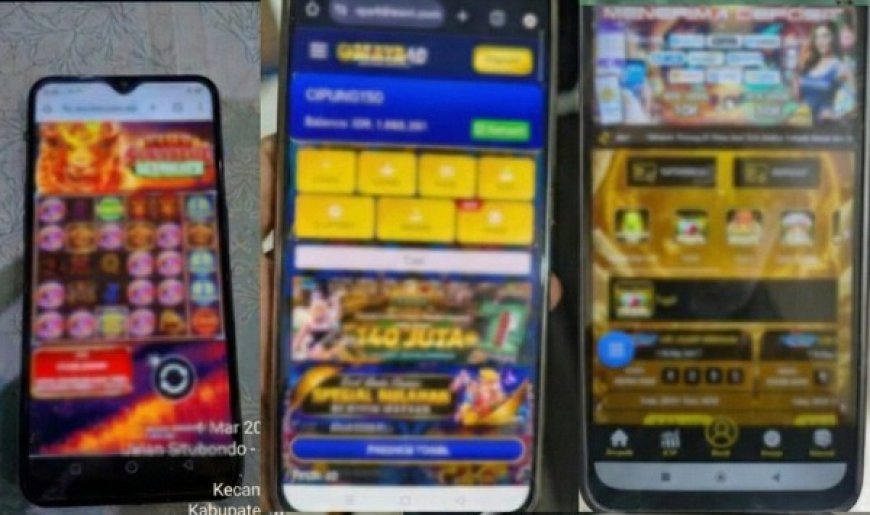 Respon Cepat Keresahan Warga, Resmob Polres Situbondo Ungkap 5 Kasus Judi Online