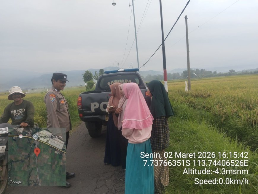 Polsek Mlandingan Gelar Patroli Ngabuburit, Jaga Kondusifitas Ramadhan