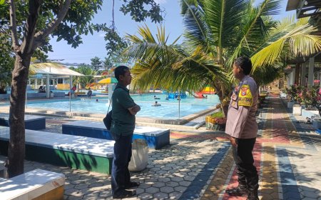 PATROLI OBYEK VITAL WISATA KOLAM RENANG WONOKOYO ASRI DALAM RANGKA HARKAMTIBMAS, ANTISIPASI KRIMINALITAS UTAMANYA 3C