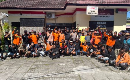 Sinergitas TNI–Polri dan Masyarakat Warnai HUT Bhayangkara ke-80 di Polsek Banyuputih