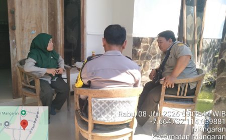 Polsek Mangaran Perkuat Sinergi Persiapan Tanam Raya Jagung Dukung Asta Cita Presiden