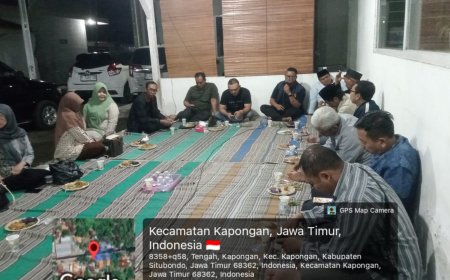 Silaturahmi dan Kopdar Kamtibmas Polsek Kapongan bersama Forkopimka, Kepala Desa se Kec.Kapongan dan Instansi terkait dalam rangka Harkamtibmas di Wilayah Kec.Kapongan