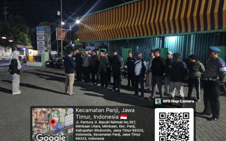 Forkopimka Panji Gelar Apel Gabungan Antisipasi Balap Liar, Wujudkan Kamtibmas yang Kondusif