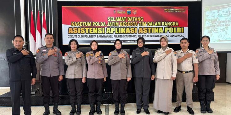 Polres Situbondo Ikuti Asistensi dan Pelatihan Aplikasi Astina Polri